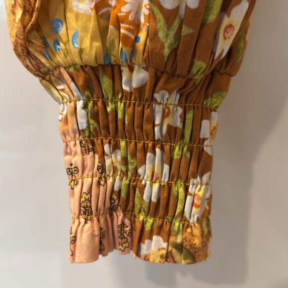 Spell & The Gypsy Freda Shirred Blouse - Picture 6 of 9